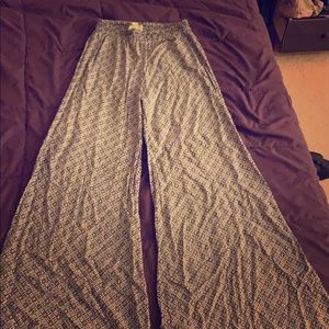 Black & White Palazzo Pants